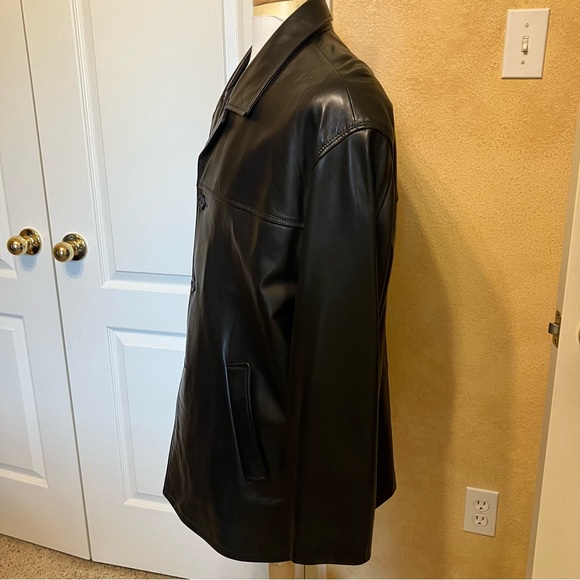REMY Leather Jacket CLASSIC Black - Sz 42 Made in USA - Picture 6 of 16